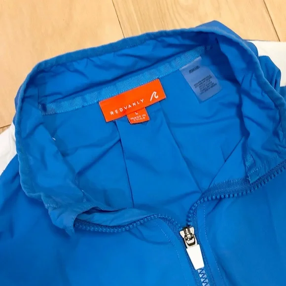 LIKE NEW Redvanly Men’s Windbreaker Full Zip Jacket - Picture 3 of 4